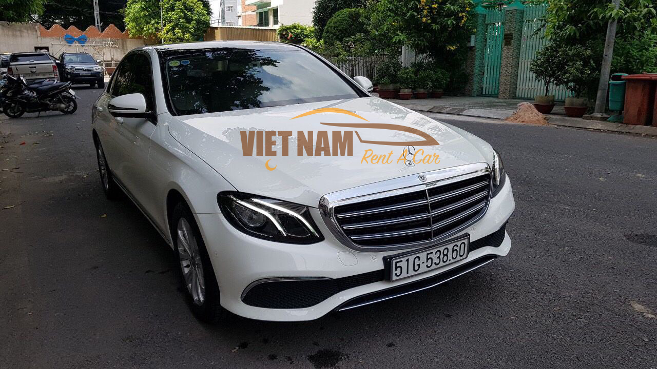 Mer E class car rental in Ho Chi Minh City Vietnam