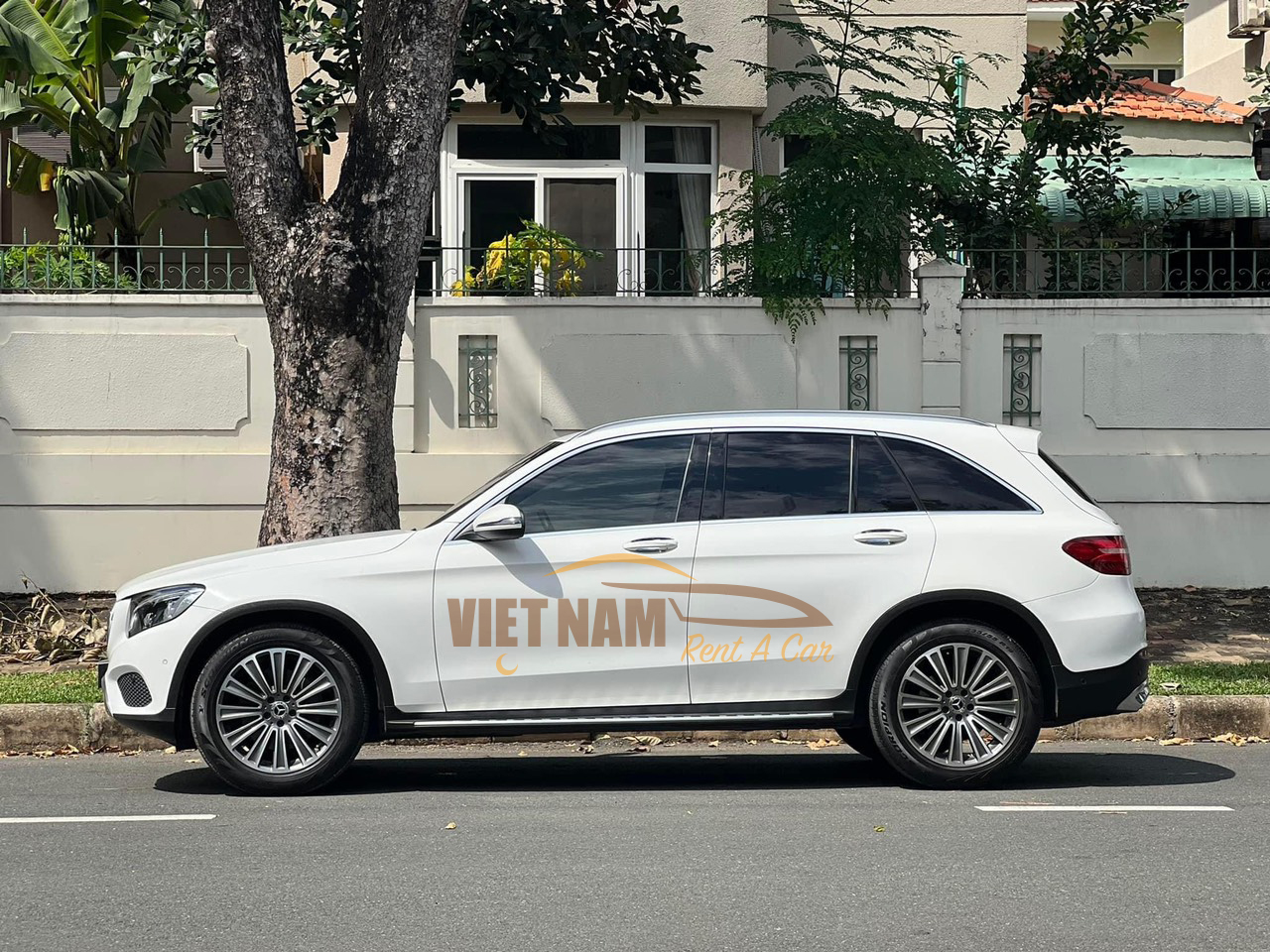 Mercedes GLC300 car rental in Vietnam